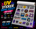 UV DTF Gang Sheet