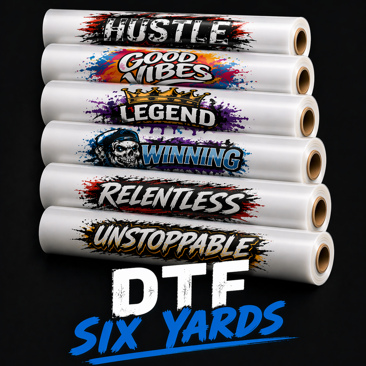 Custom DTF Gang Sheet-6 Yards (22''x216'') – Build Your Own