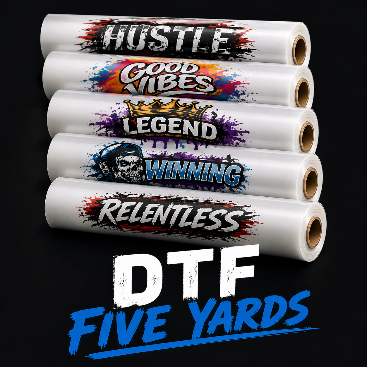 Custom DTF Gang Sheet-5 Yards (22''x180'') – Build Your Own